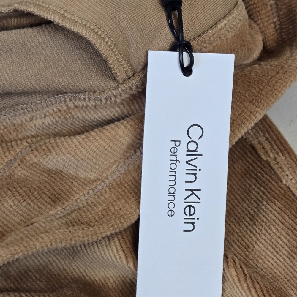 NWT Calvin Klein Ribbed Wide Leg Pants 2X - Picture 10 of 15